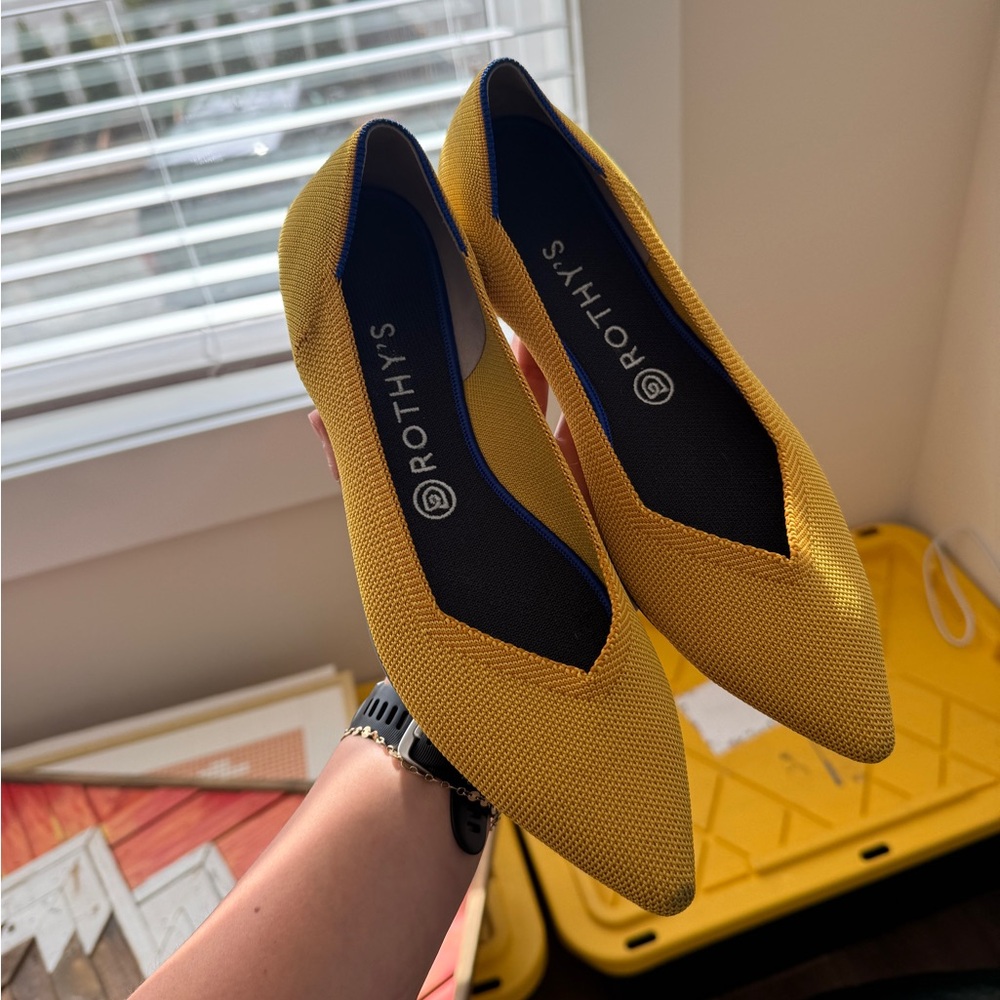 Rothy's Women's Yellow Flats